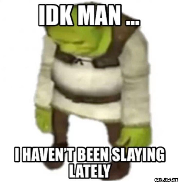 IDK MAN ... I HAVEN'T BEEN...