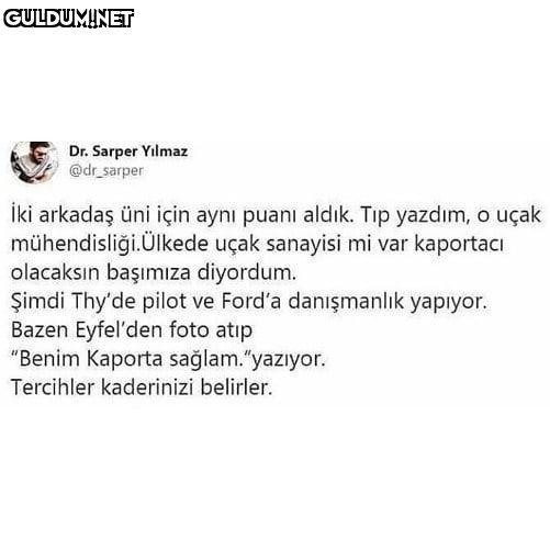Dr. Sarper Yılmaz...