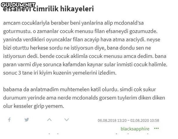 efsanevi cimrilik...