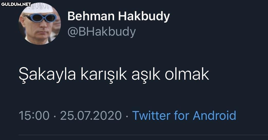 Yaz dizisi ismi.
 Behman...