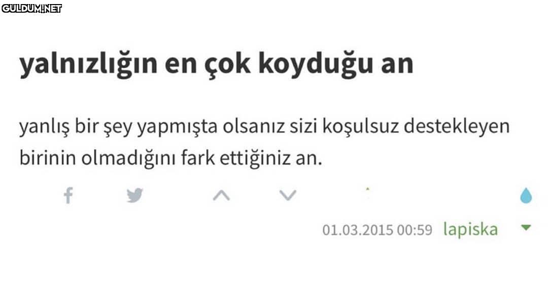 maalesef… yalnızlığın en...