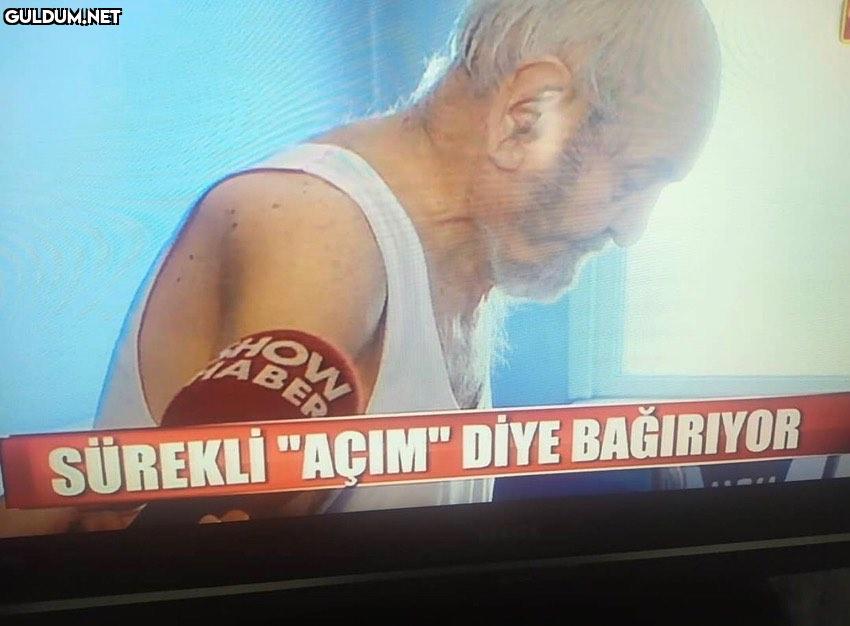 Yine televizyona çıkmışım...