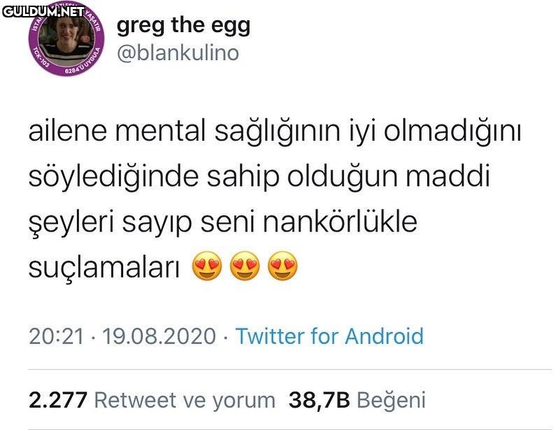 greg the egg @blankulino...