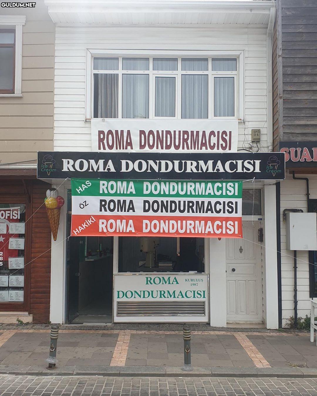 ROMA DONDURMACISI ROMA...