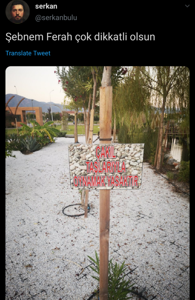 Şebnem ferah çok dikkatli...