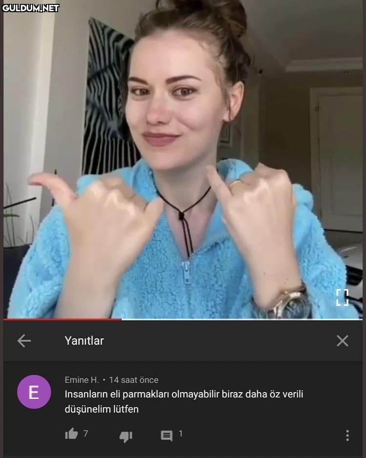 Çko haklı Yanıtlar Emine...
