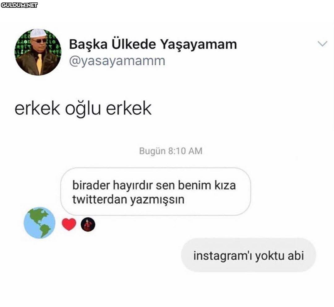 Bizde geri vites yoktur...
