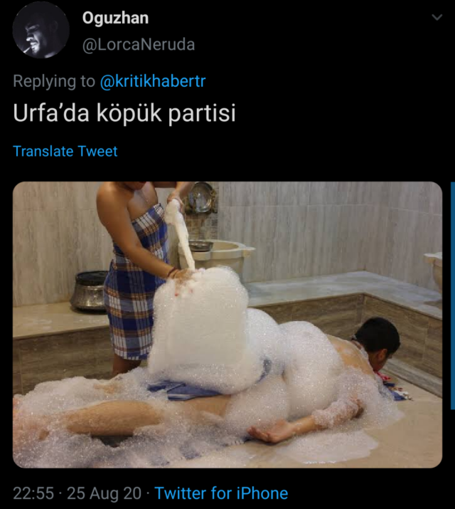 Antalya ve Urfa'da köpük...