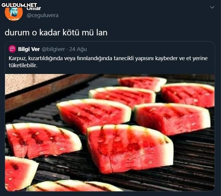 Omar @ceguluvera durum o...