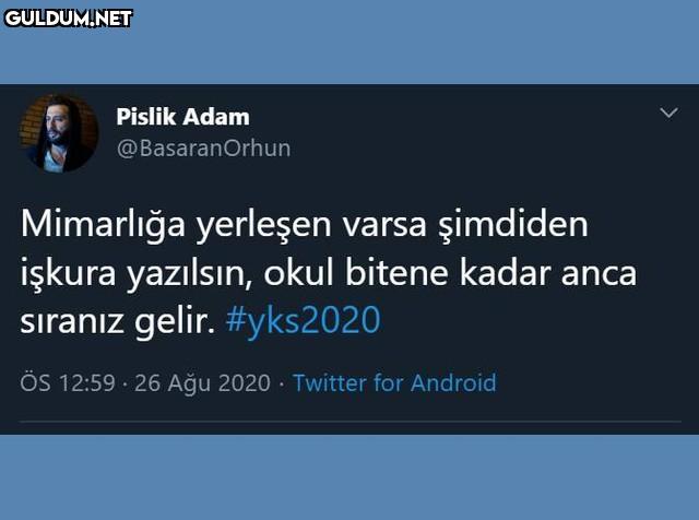 Pislik Adam @BasaranOrhun...