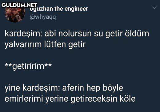 Kardeşler siz niye...