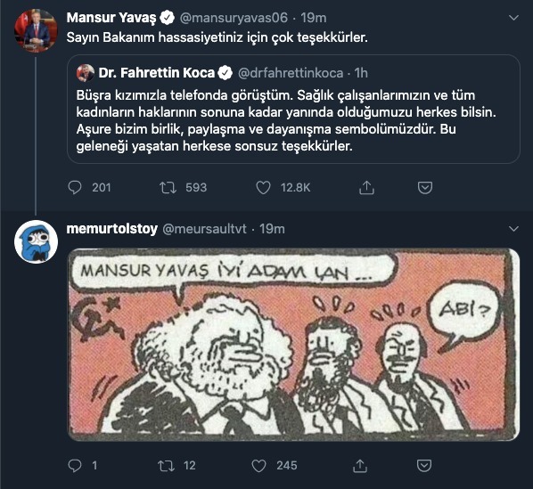 Mansur Yavaş’tan aşure...