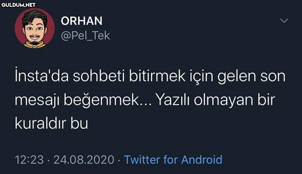 ORHAN @Pel_Tek İnsta'da...