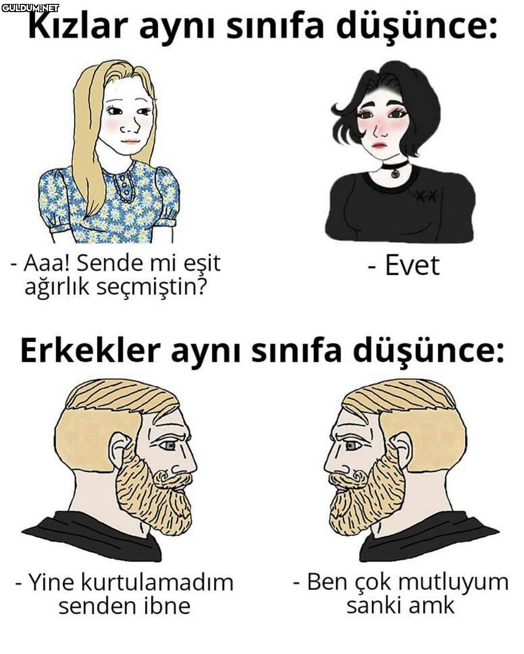 Yine mi sen amk Kızlar...