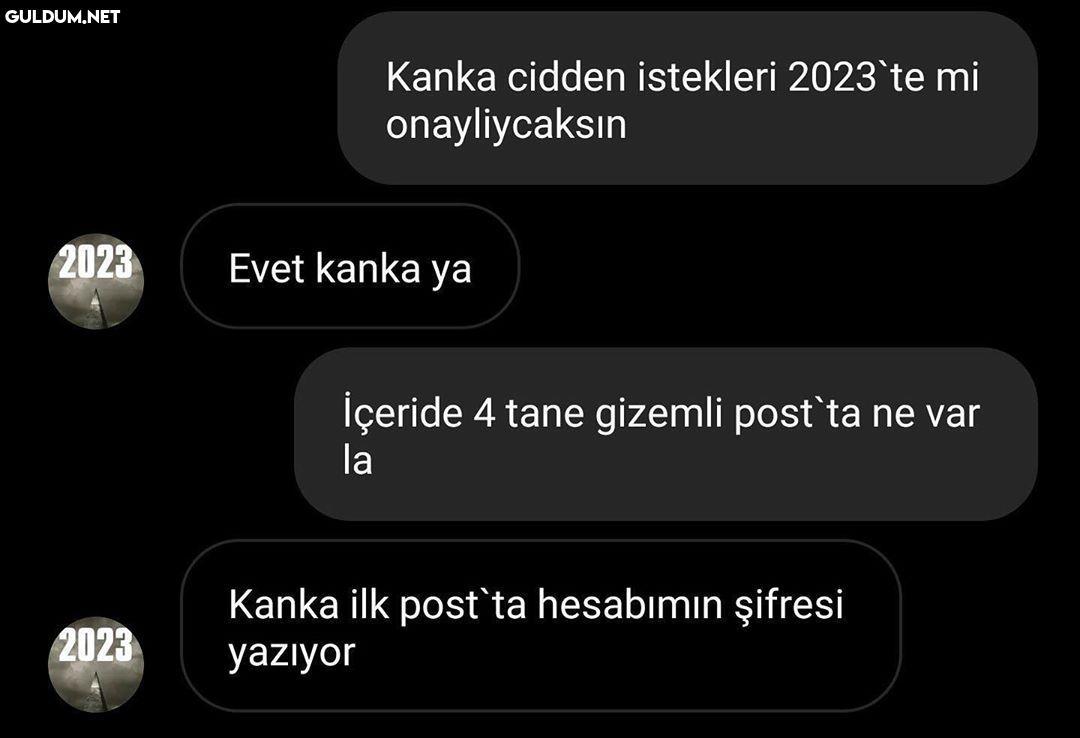 Kanka bari beni onayla...