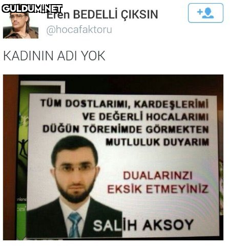 Eren BEDELLİ ÇIKSIN...