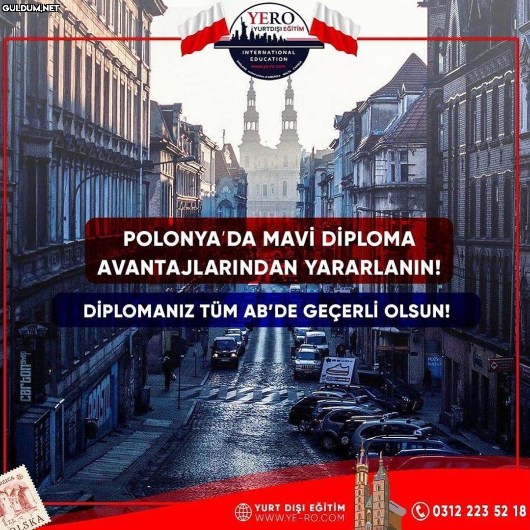 Polonya’da Mavi Diploma...