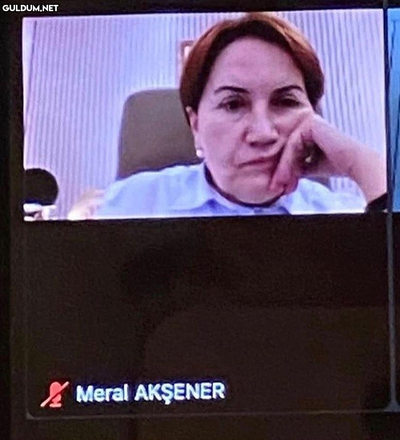 Online derse katılan...