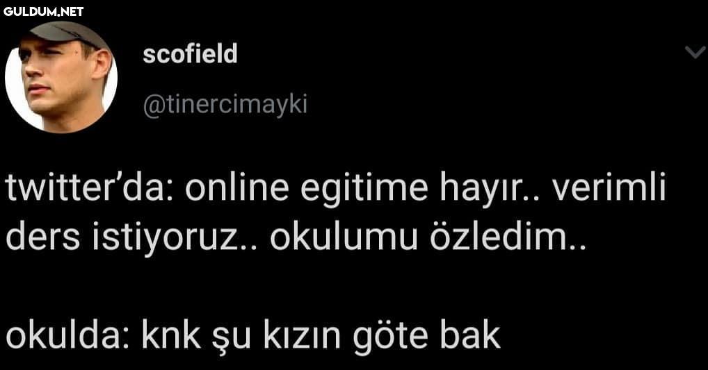 Ortam özlendi aga scofield...