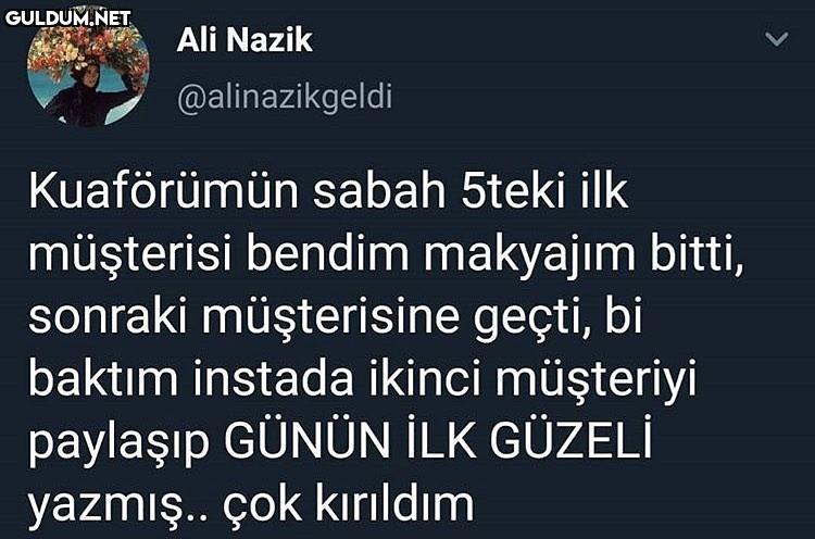 kalbim çıt Ali Nazik...