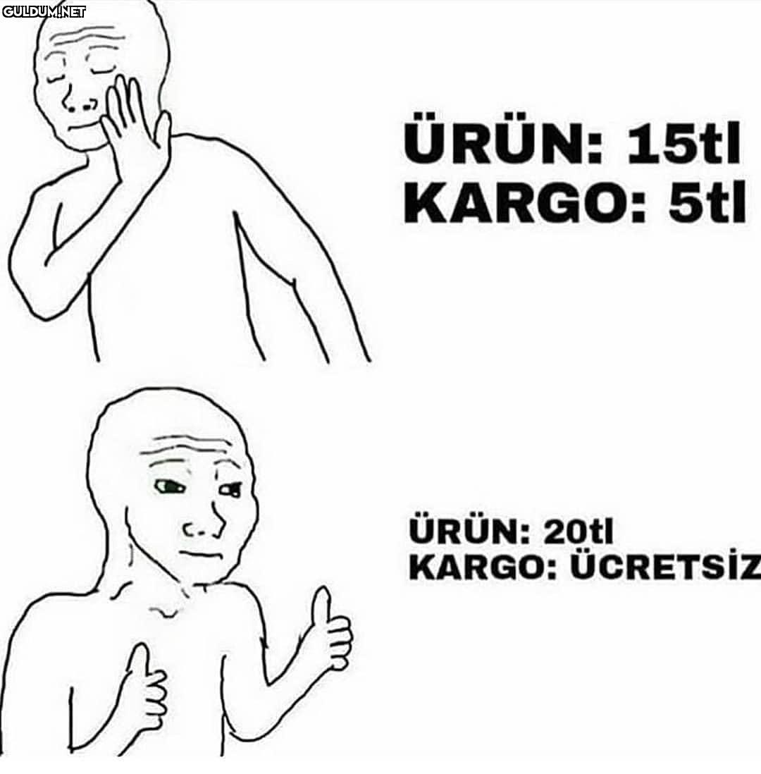 ÜRÜN: 15tl KARGO: 5tl...
