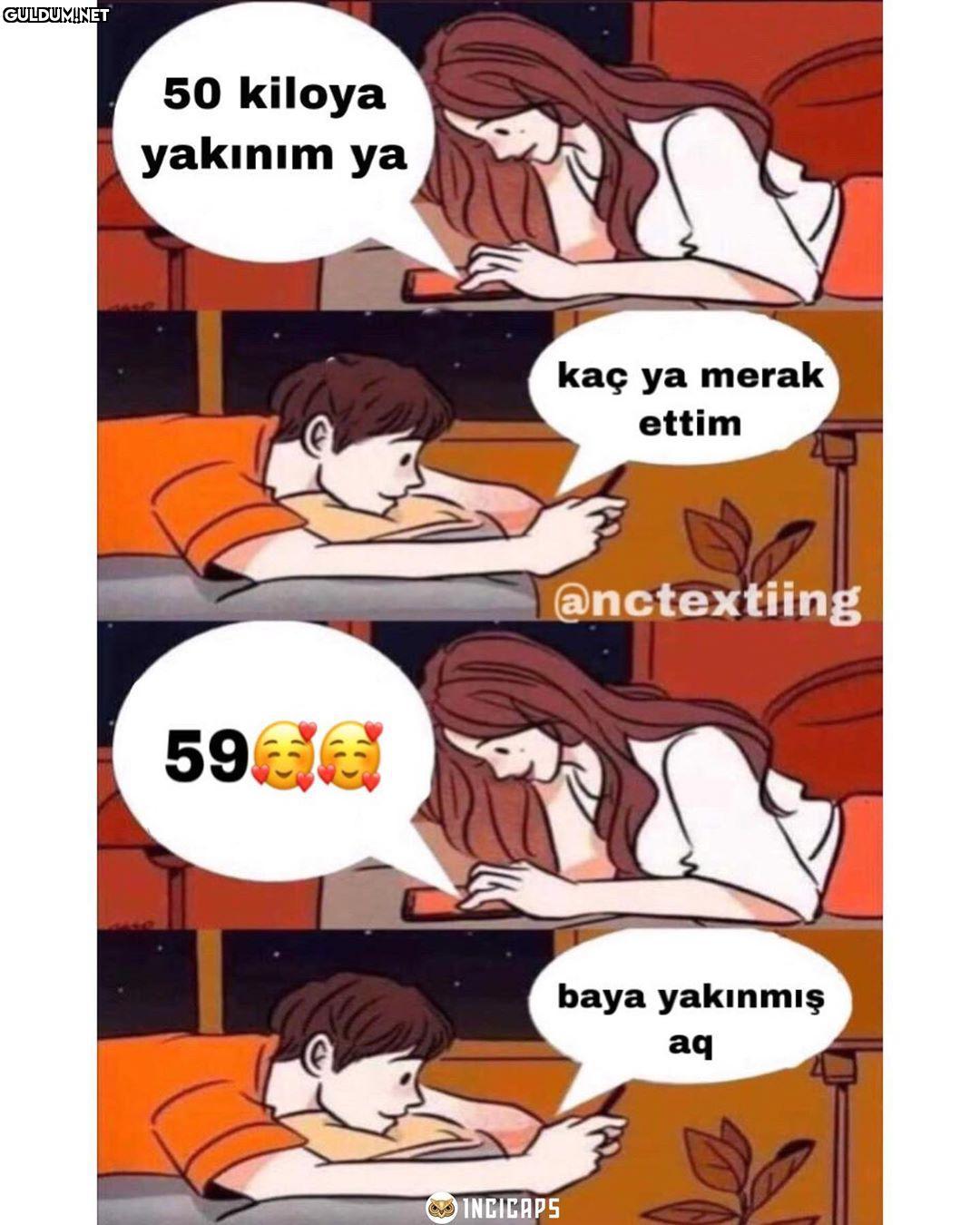 50 kiloya yakınım ya kaç...