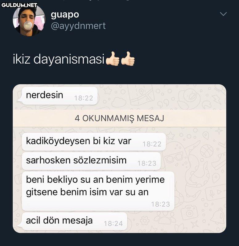 guapo @ayydnmert ikiz...
