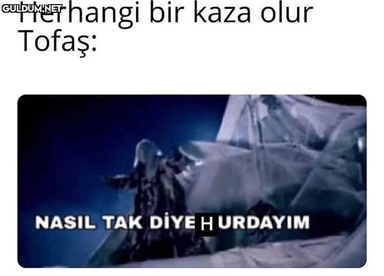 Herhangi bir kaza olur...