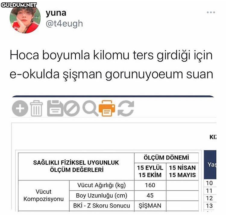 yuna @t4eugh Hoca boyumla...