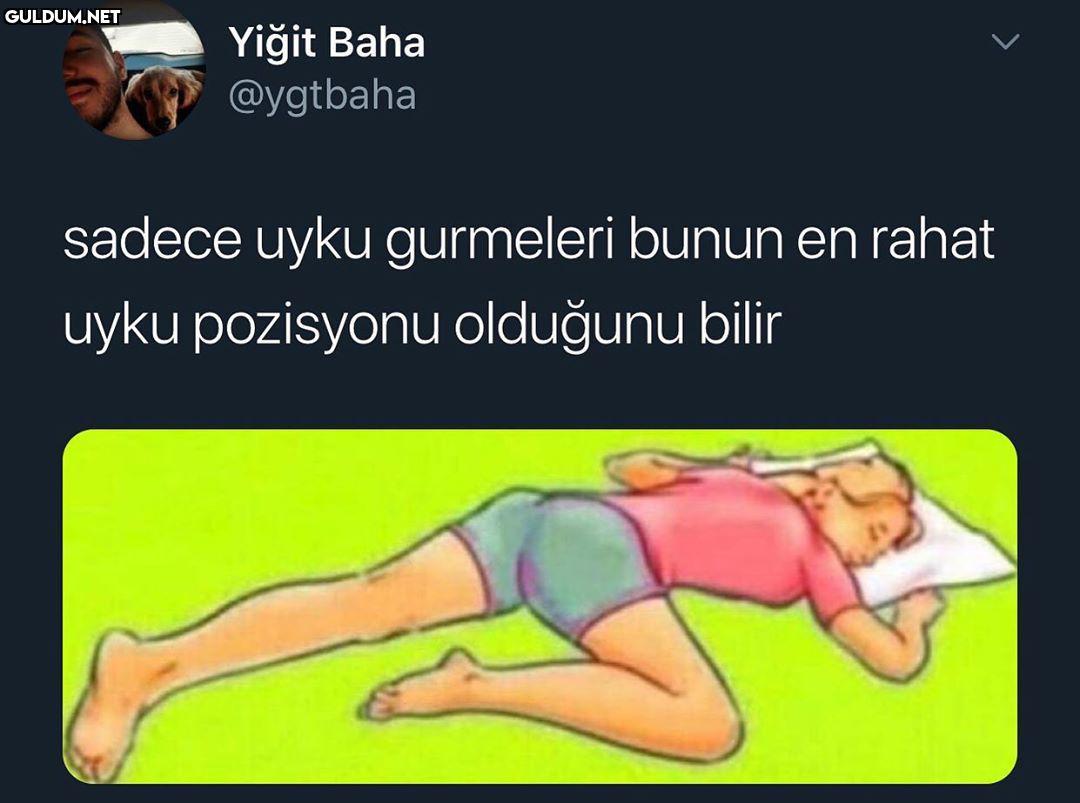 böyle yatarak attım bu...