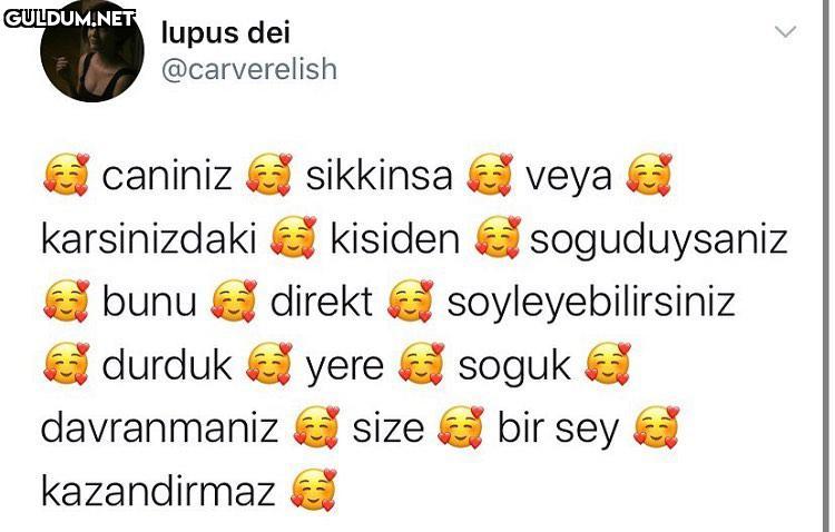 minik bir hatırlatma lupus...