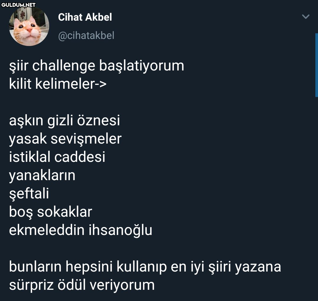 menşına bekliyorum   Cihat...