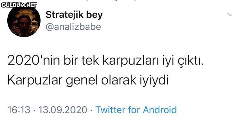 Stratejik bey @analizbabe...