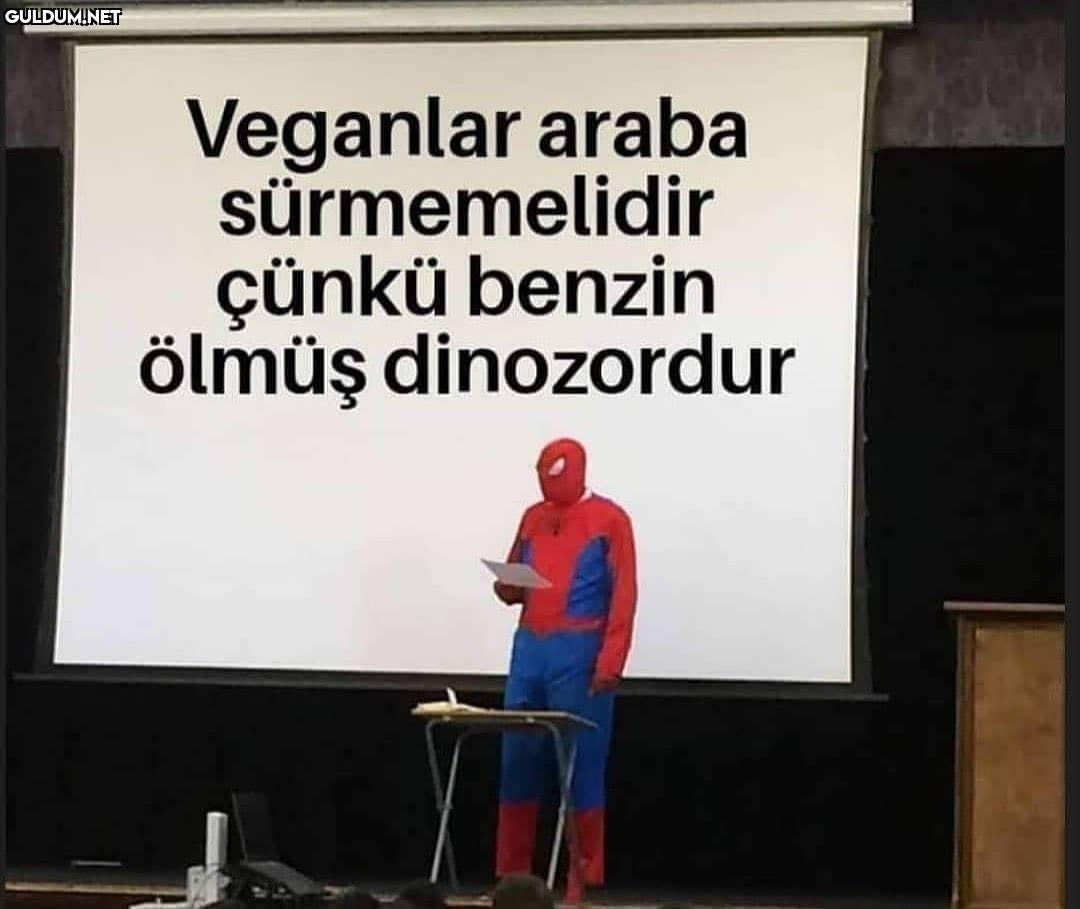 Veganlar araba...