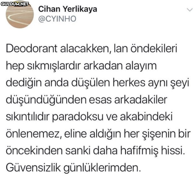 Cihan Yerlikaya @CYINHO...