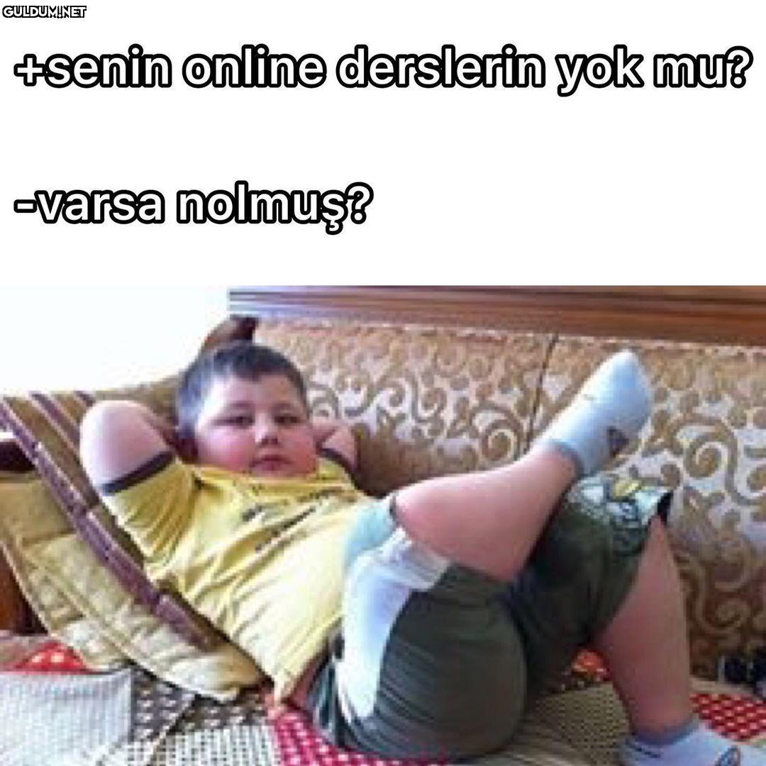 Online derslere girin la...