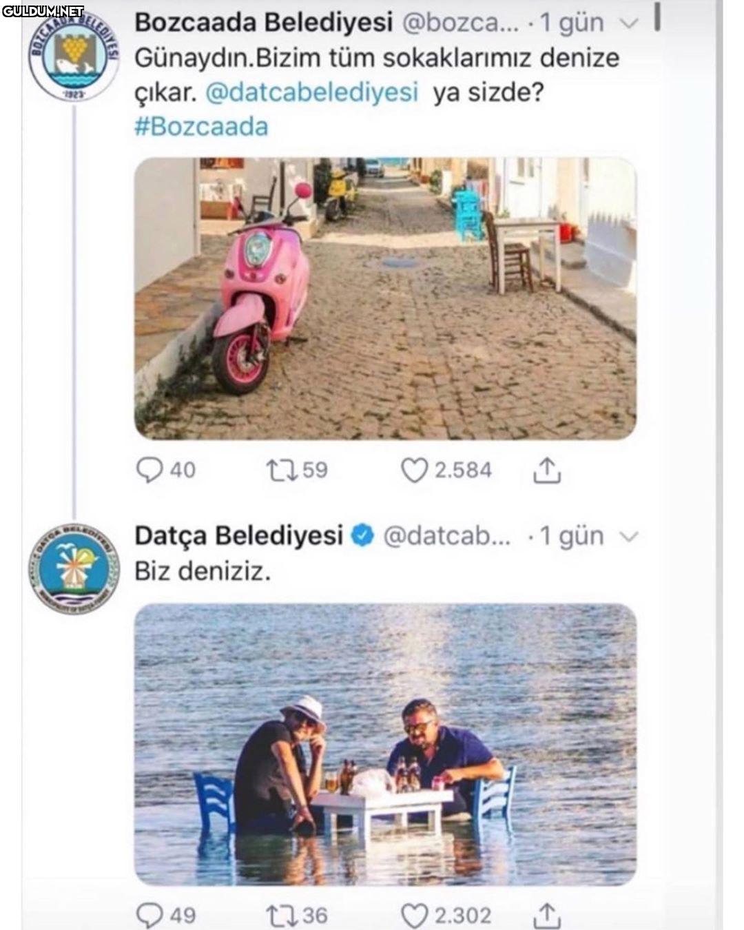 belediye ayarları Bozcaada...
