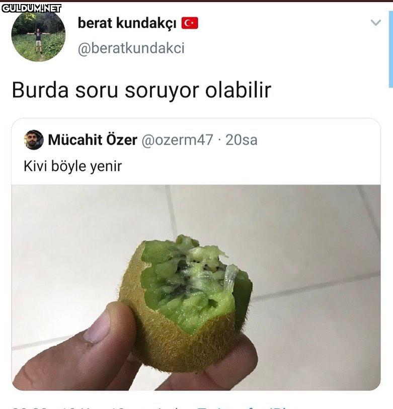 Direkt yutsaydın kardeş az...