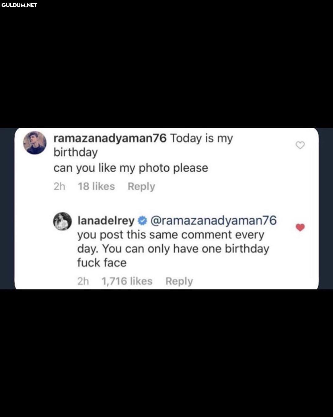 Lana del rey'i çıldırtmak...