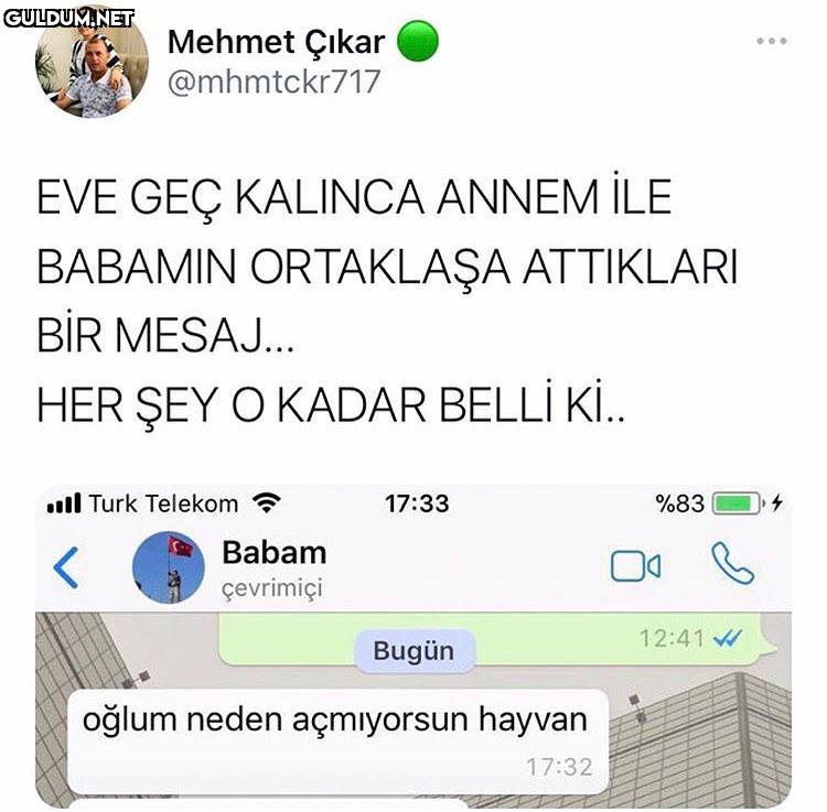 Mehmet Çıkar @mhmtckr717...