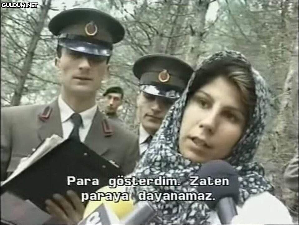 Paraya dayanamayan şahsı...