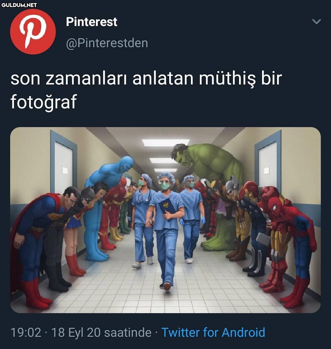 Gerçek süper kahramanlar...