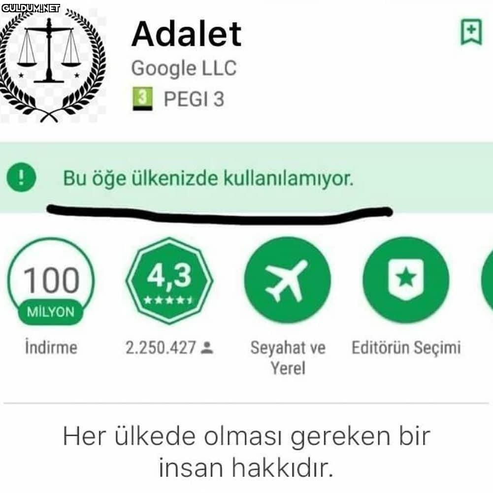 Adalet Google LLC PEGI 3...