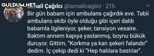 İsmail Çağılcı...