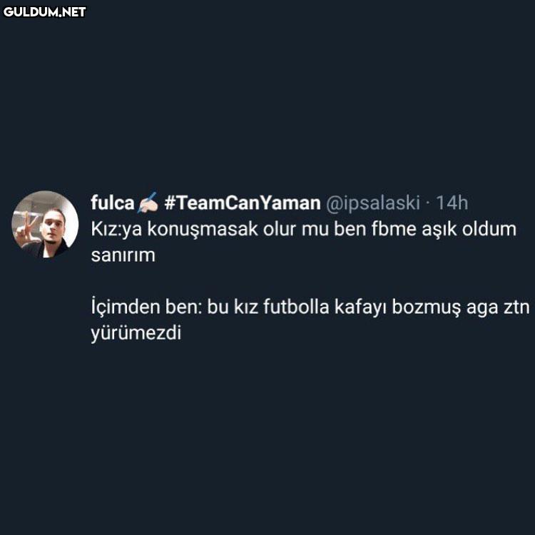 Futbol ile çok ilgilenen...