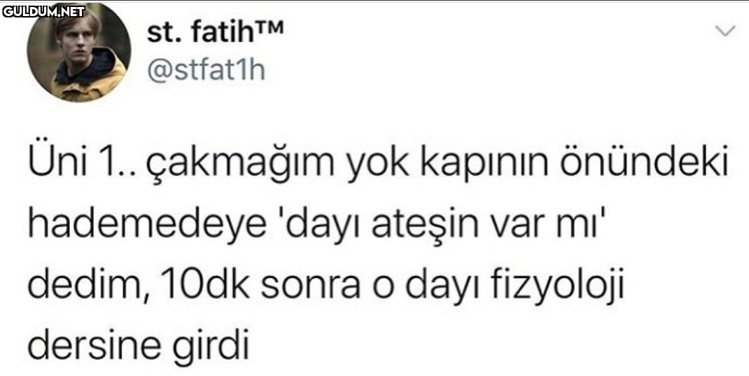 st. fatihTM @stfat1h Üni...
