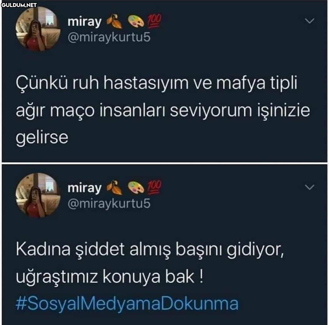 Kafası güzel galiba 100...