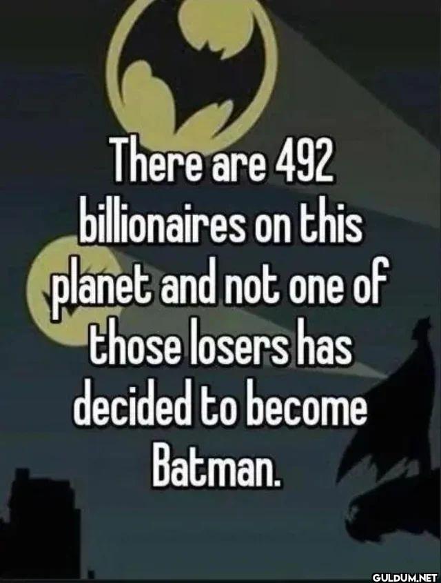 There are 492 billionaires...