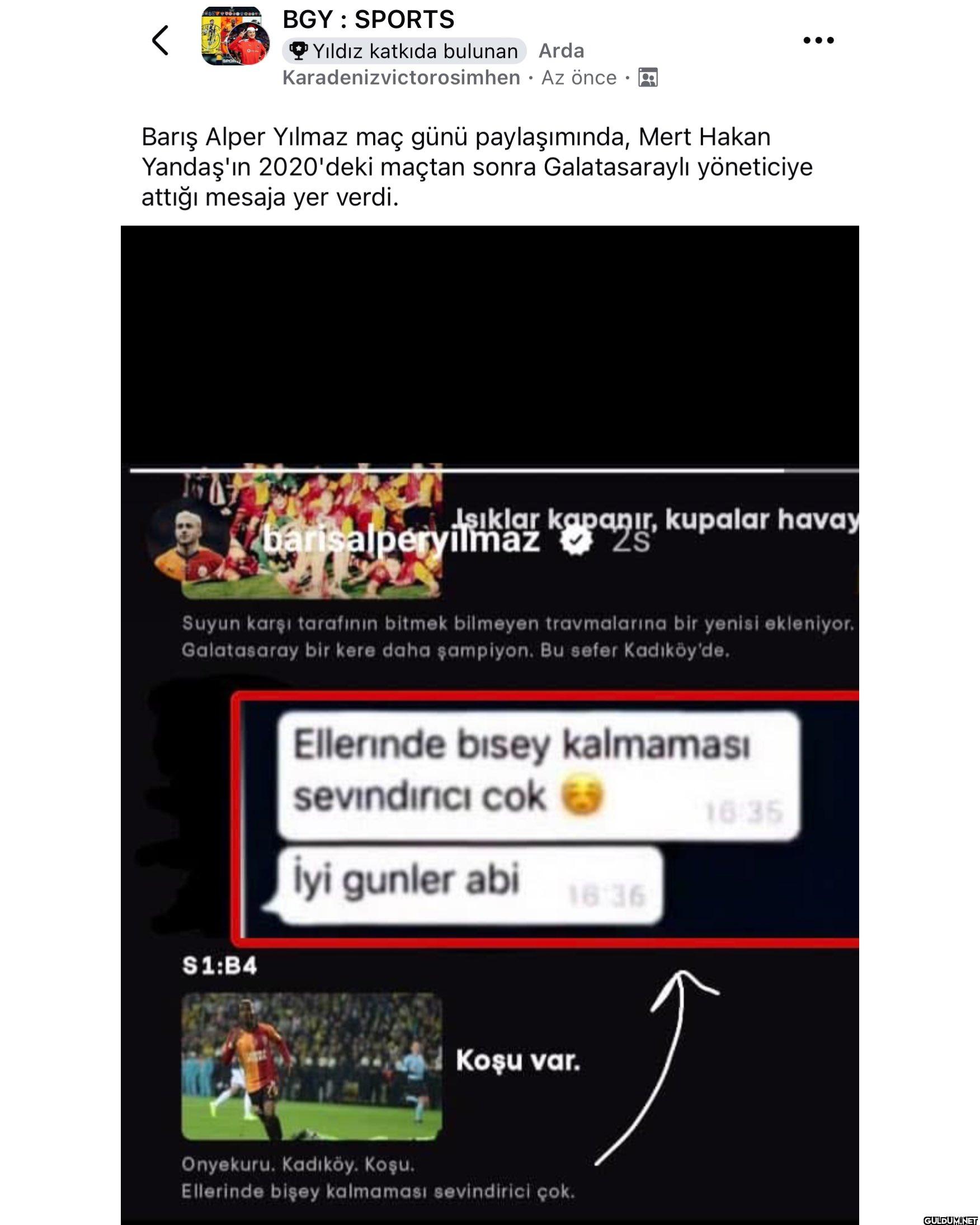 Barış Alper Yılmaz’ın maç...