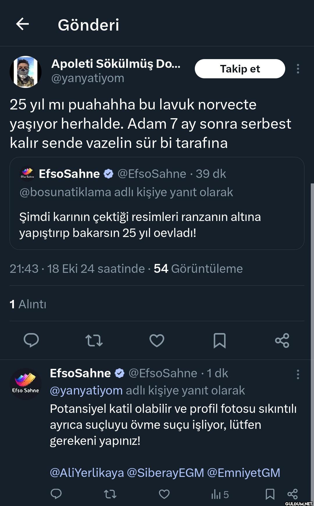 Lütfen bu arkadaşa bir...